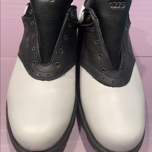 New in original box, tags, bags, laces, never tried on, laced up or worn.